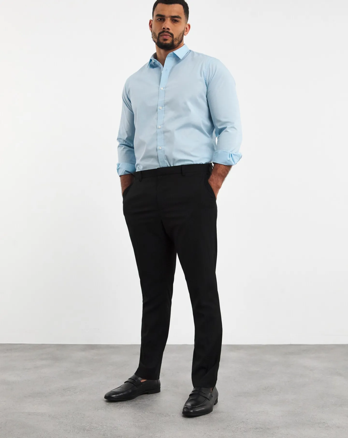 Jacamo Long Sleeve Formal Shirt Long