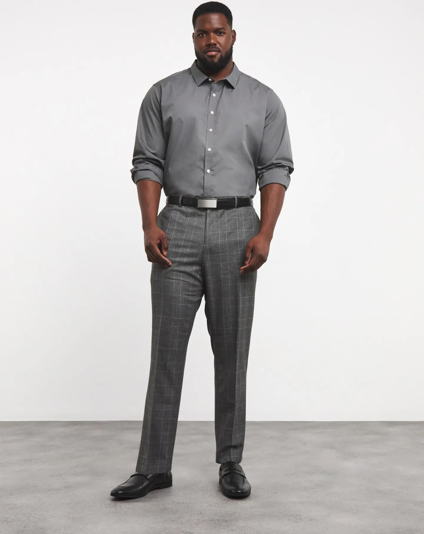 Jacamo Long Sleeve Formal Shirt Regular