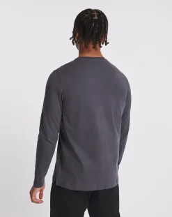 Jacamo Long Sleeve Grandad T-Shirt Long