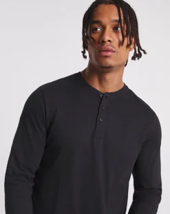 Jacamo Long Sleeve Grandad T-Shirt Long