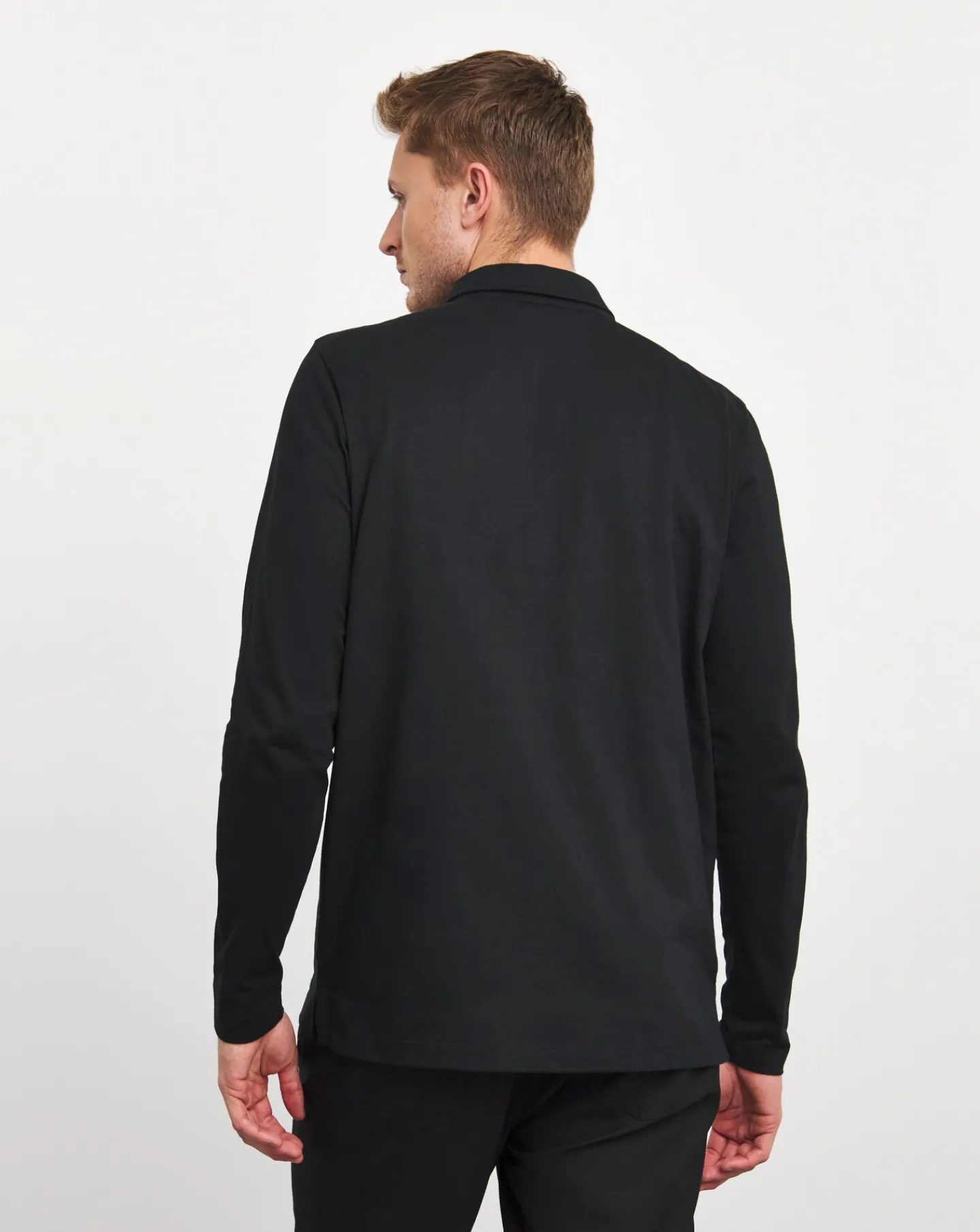 Jacamo Long Sleeve Jersey Polo