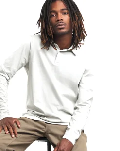 Jacamo Long Sleeve Jersey Polo Long