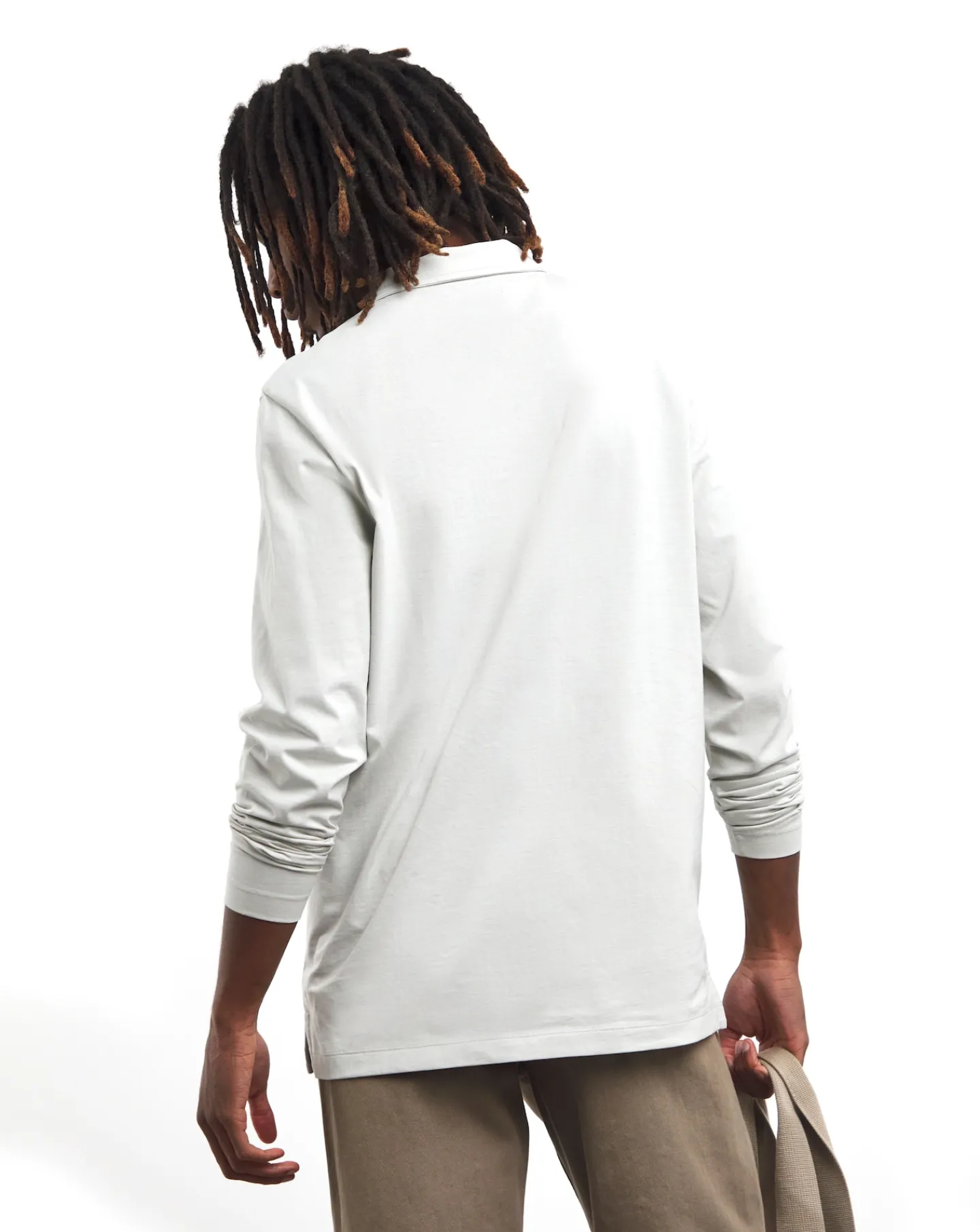 Jacamo Long Sleeve Jersey Polo Long