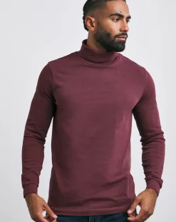 Jacamo Long Sleeve Jersey Roll Neck Long