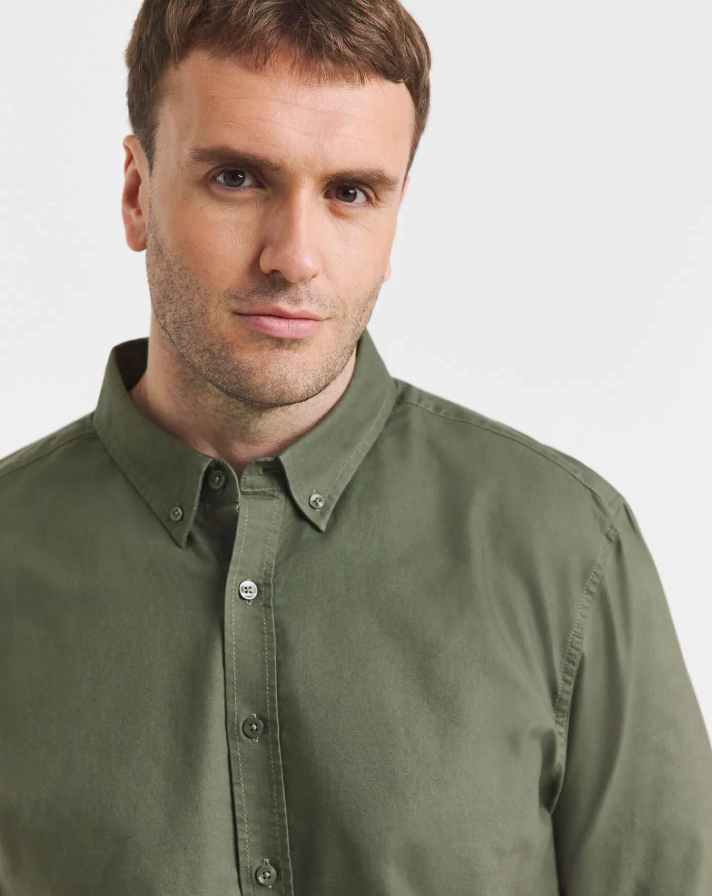 Jacamo Long Sleeve Oxford Shirt Reg