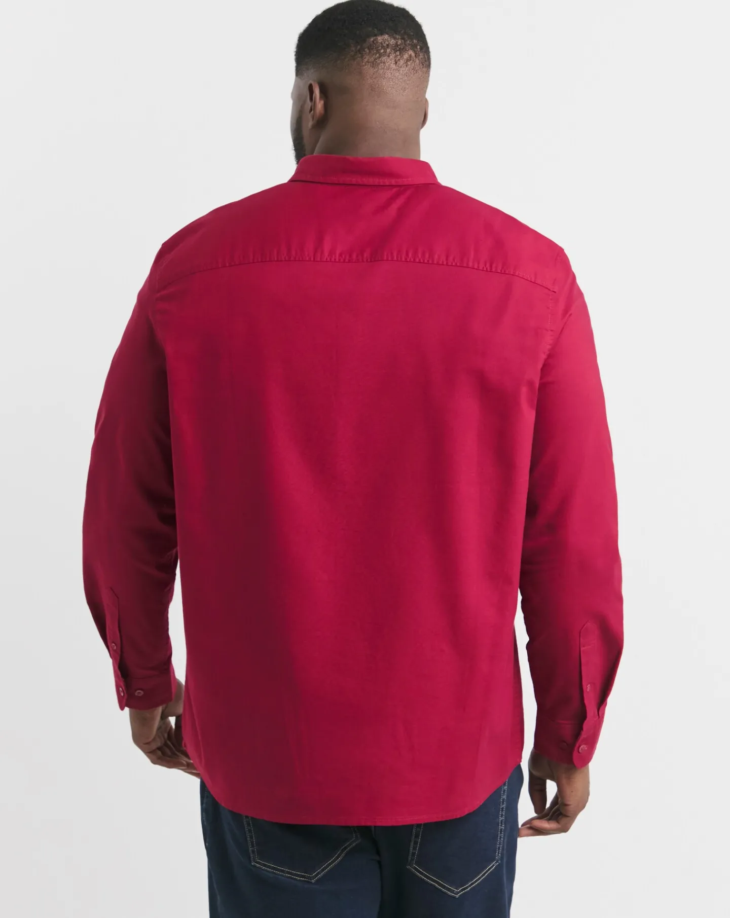 Jacamo Long Sleeve Oxford Shirt Reg