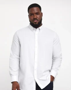Jacamo Long Sleeve Oxford Shirt Regular Length