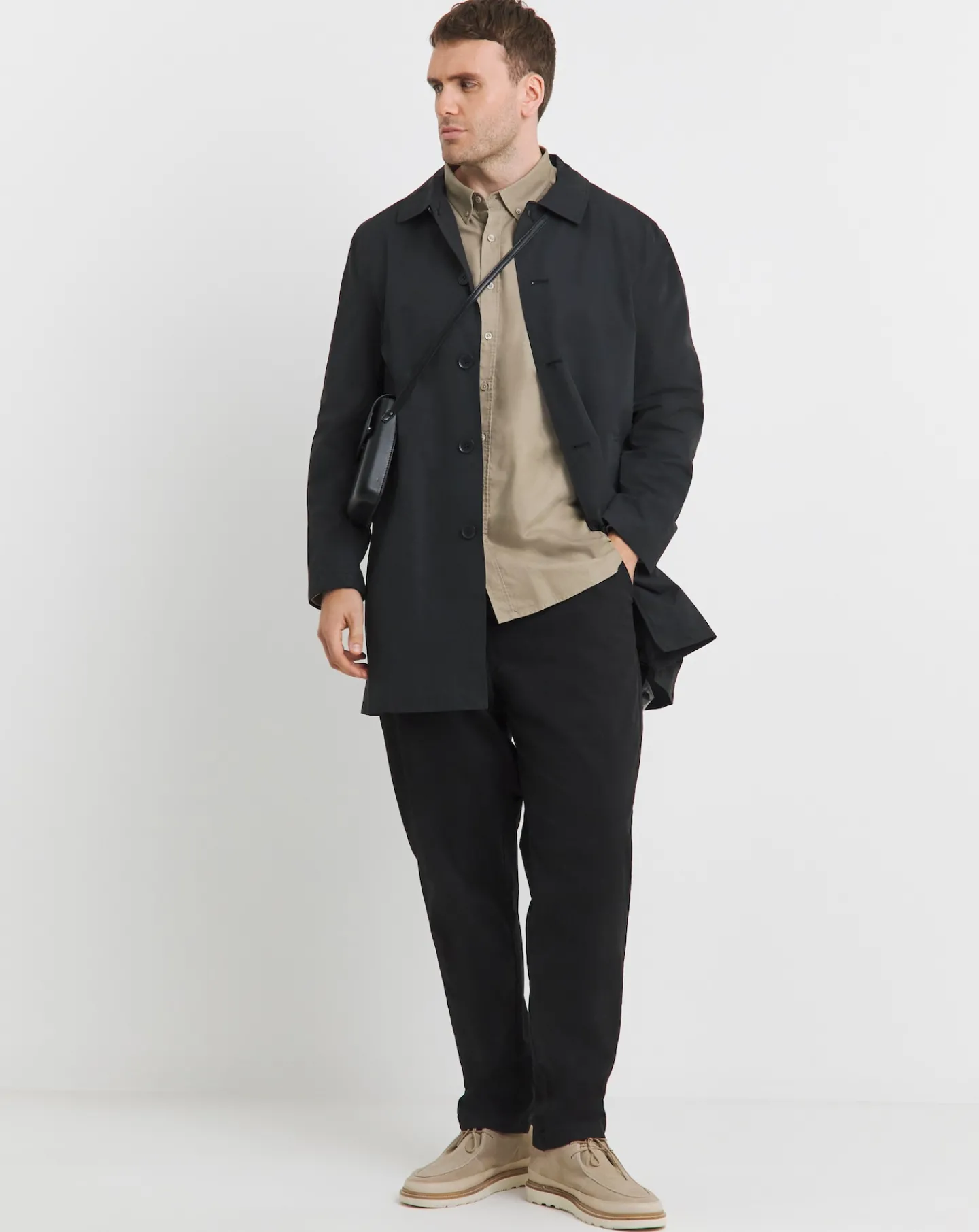 Jacamo Long Sleeve Oxford Shirt Reg