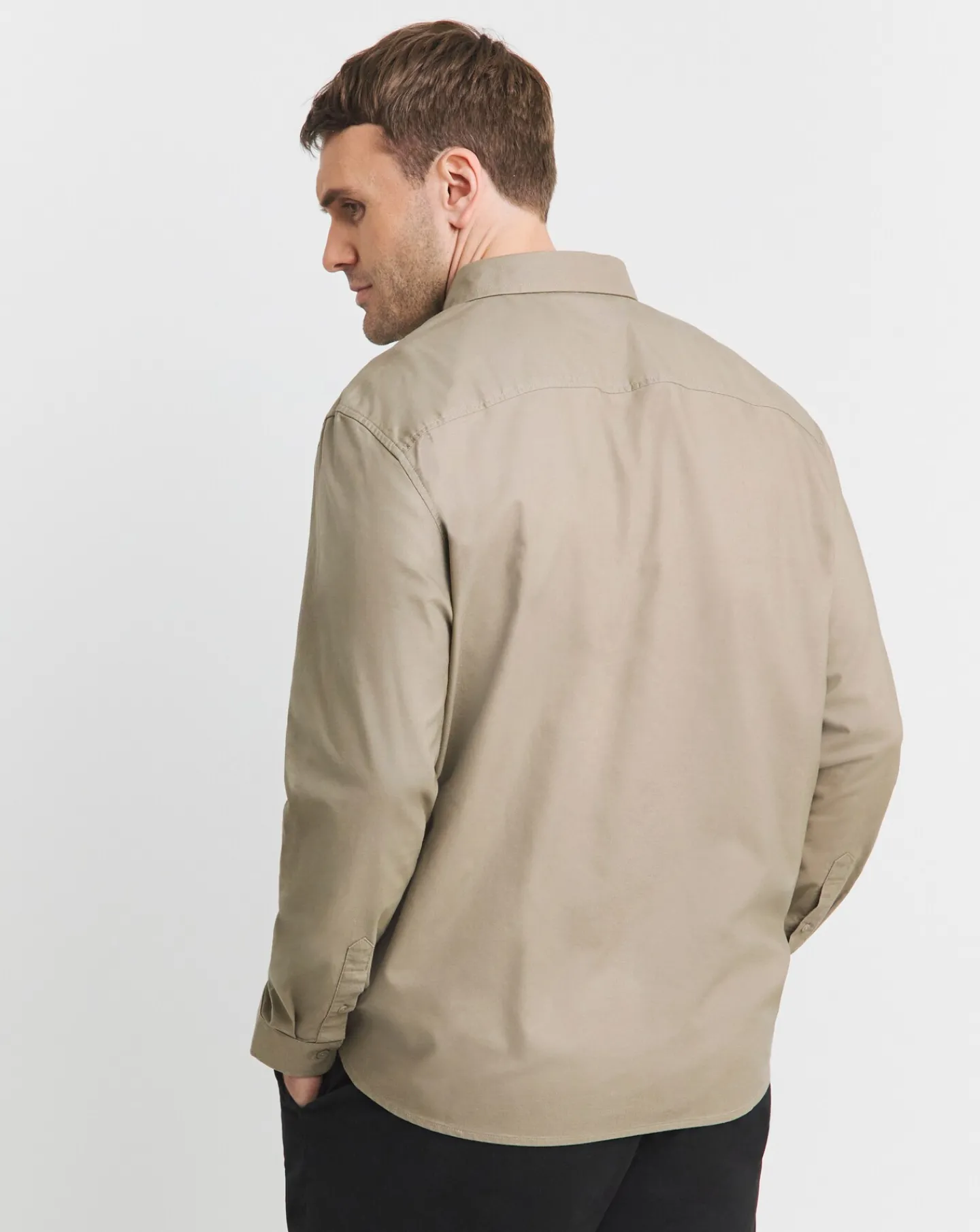 Jacamo Long Sleeve Oxford Shirt Reg
