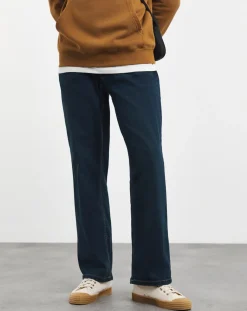 Jacamo Loose Fit Stretch Jeans Dark Tint