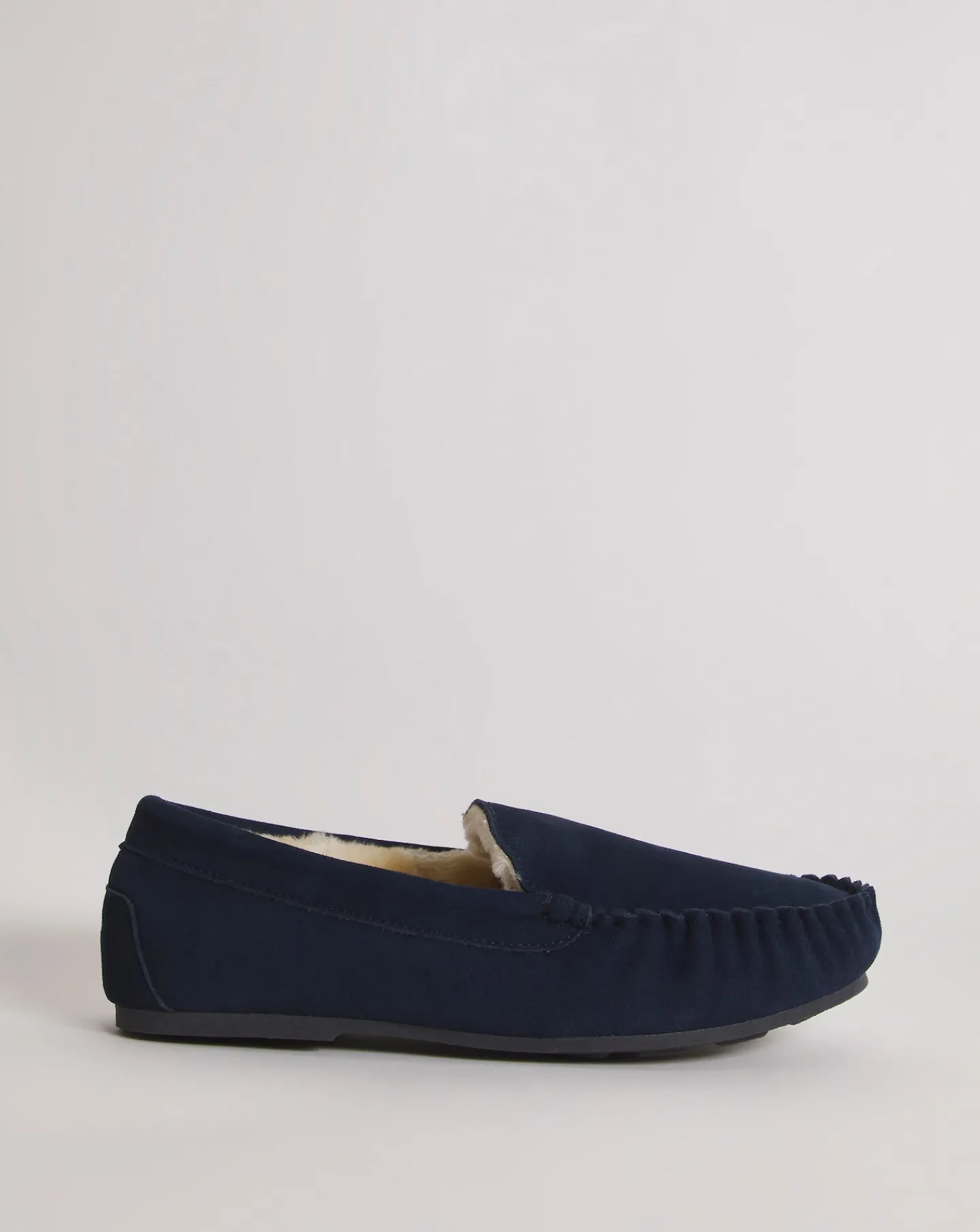 Jacamo Luxury Suede Loafer Slipper Wide