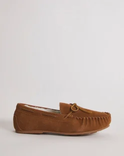 Jacamo Luxury Suede Loafer Slipper Wide