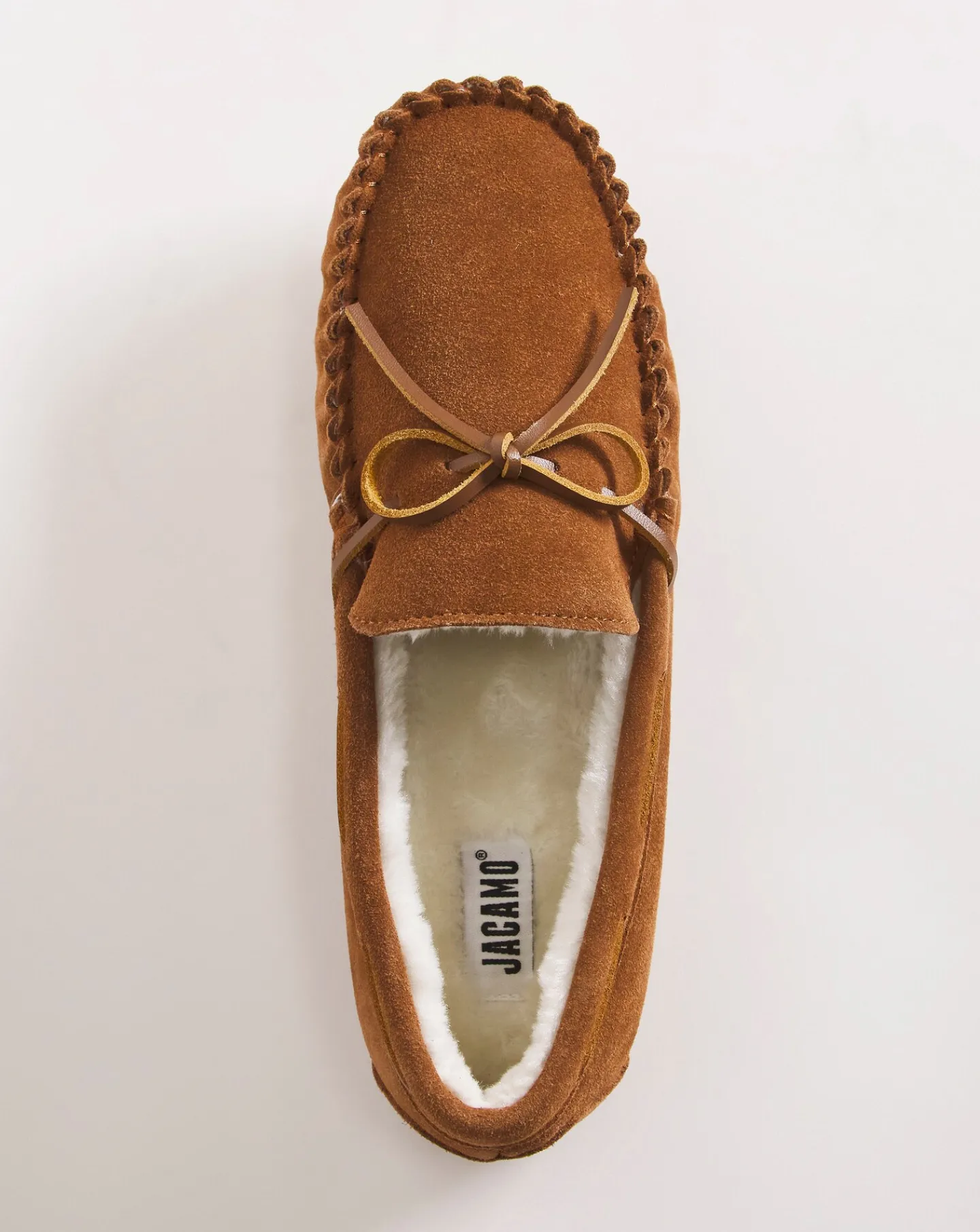 Jacamo Luxury Suede Loafer Slipper Wide