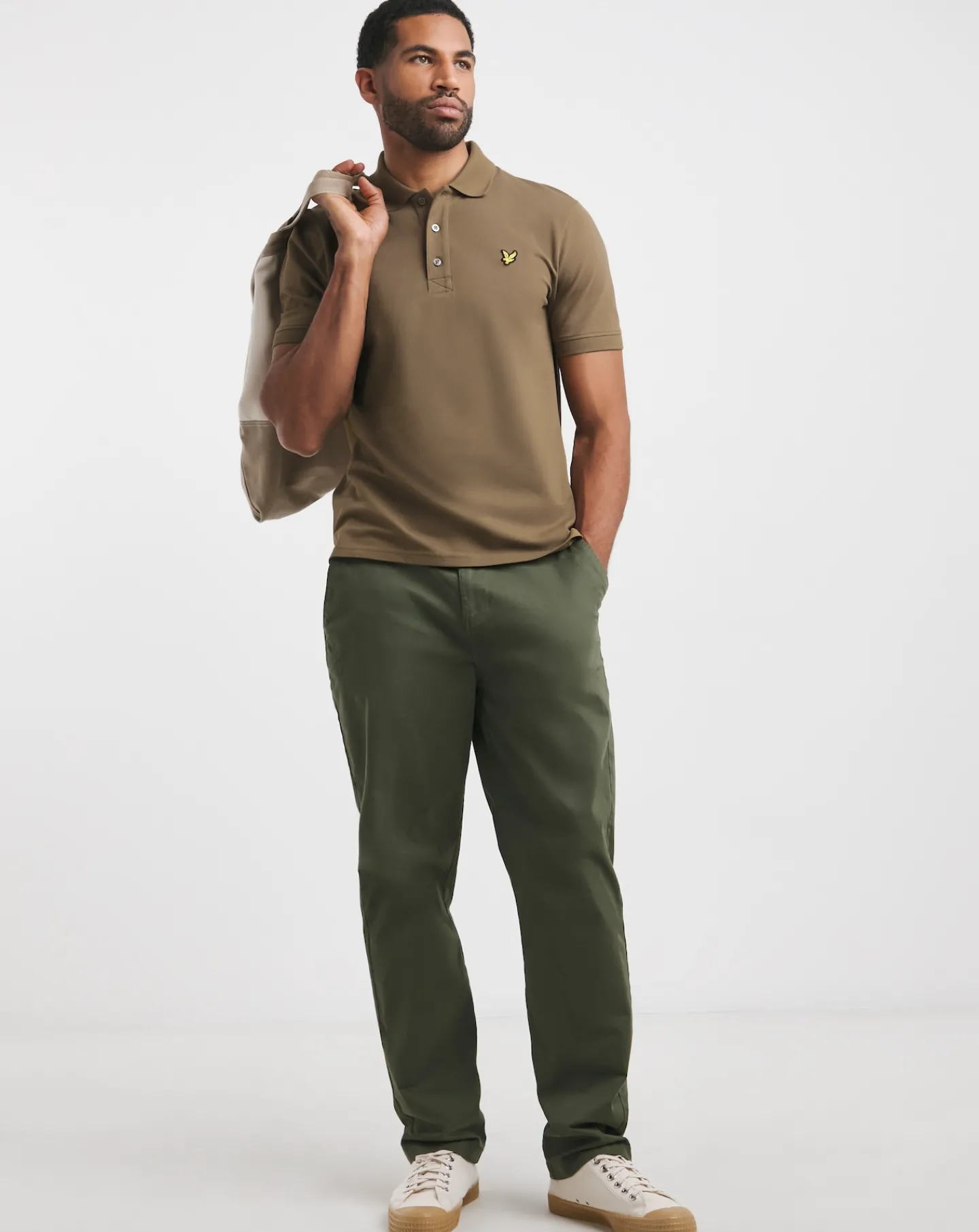 Lyle & Scott Lyle & Scott Brown Classic Short Sleeve Polo