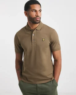 Lyle & Scott Lyle & Scott Brown Classic Short Sleeve Polo