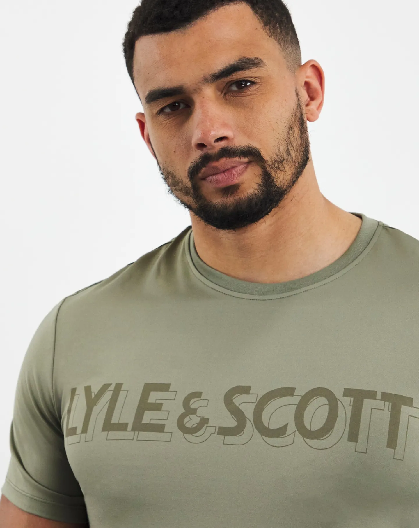 Lyle & Scott Lyle & Scott Sport Short Sleeve Shadow Logo T-Shirt
