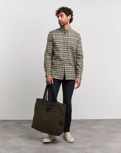Lyle & Scott Lyle & Scott Long Sleeve Flannel Checked Shirt