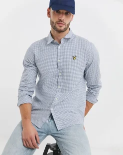 Lyle & Scott Lyle & Scott Long Sleeve Gingham Checked Shirt