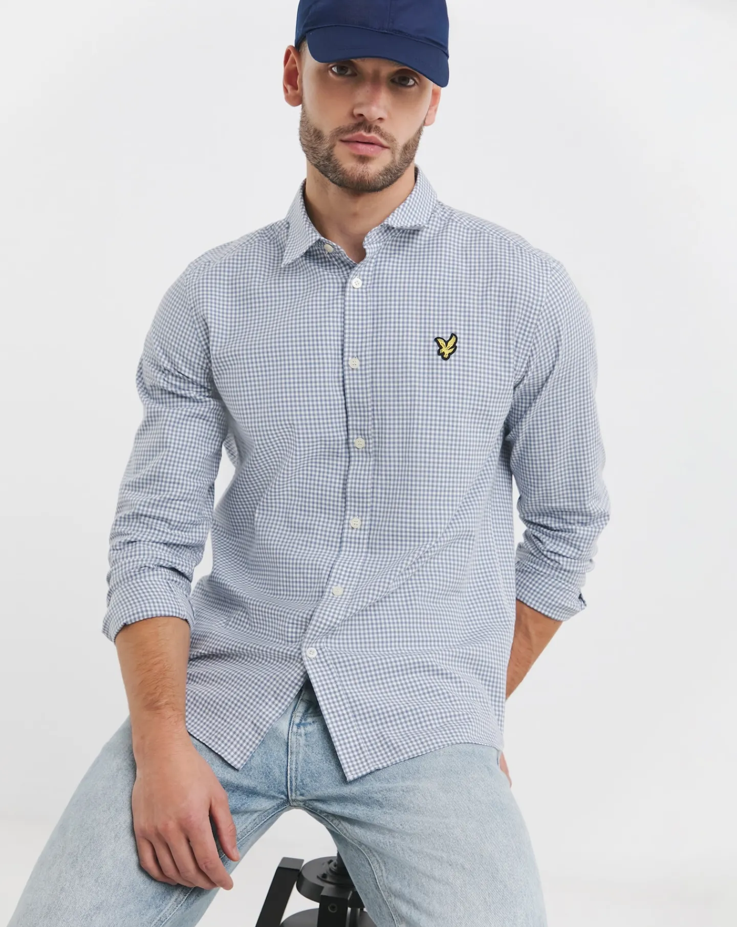 Lyle & Scott Lyle & Scott Long Sleeve Gingham Checked Shirt