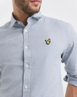 Lyle & Scott Lyle & Scott Long Sleeve Gingham Checked Shirt
