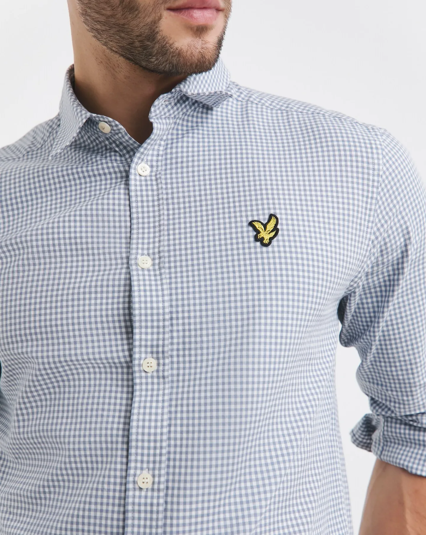 Lyle & Scott Lyle & Scott Long Sleeve Gingham Checked Shirt
