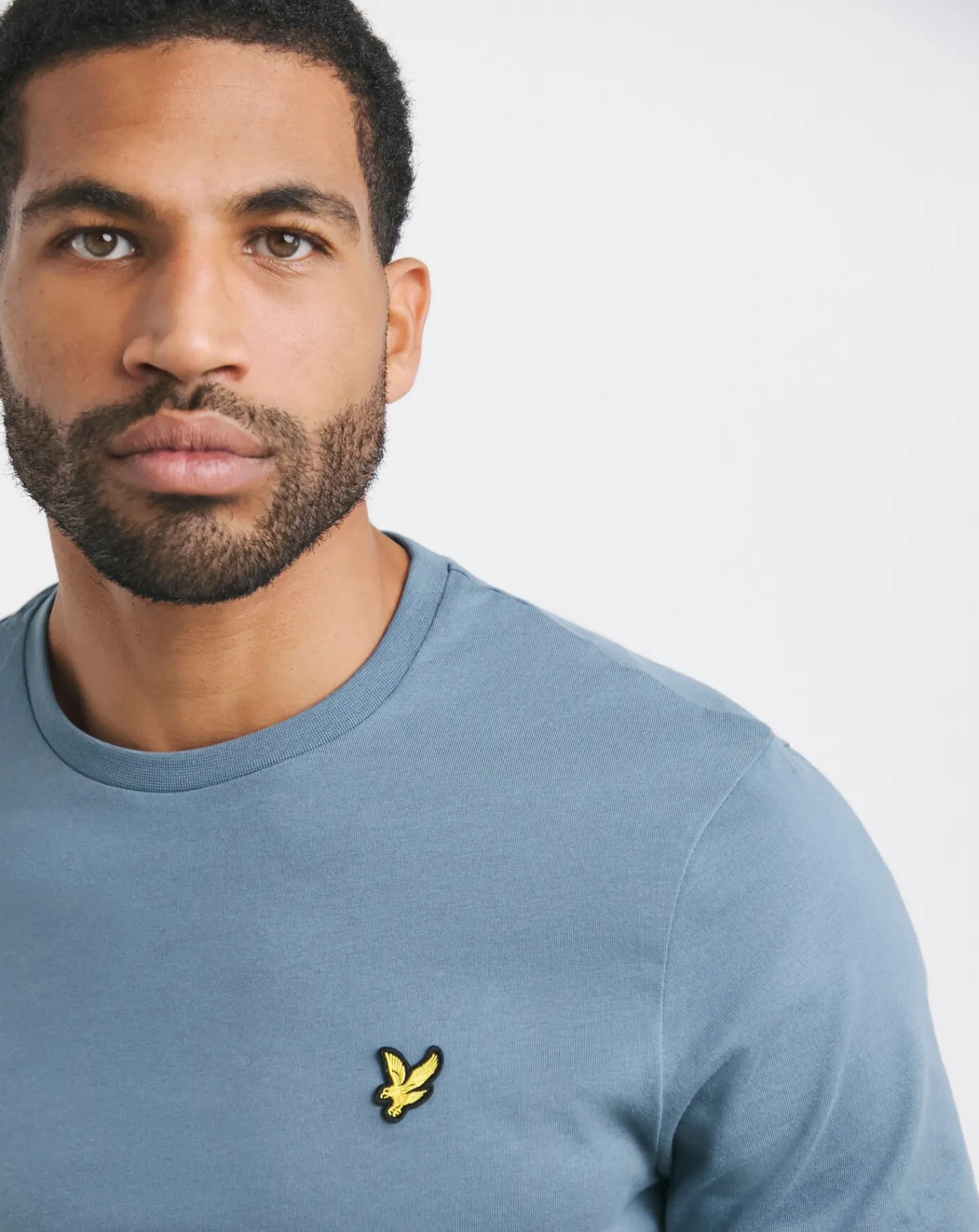 Lyle & Scott Lyle & Scott Mist Blue Classic Short Sleeve T-Shirt