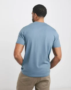 Lyle & Scott Lyle & Scott Mist Blue Classic Short Sleeve T-Shirt