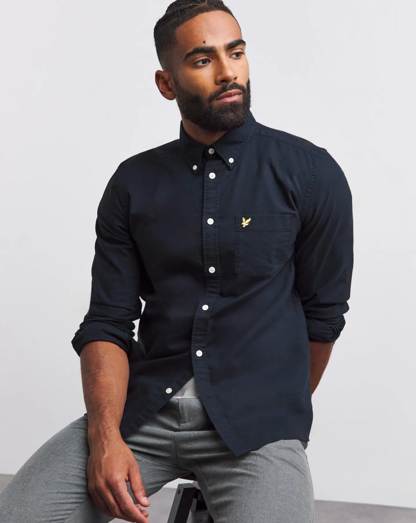 Lyle & Scott Lyle & Scott Classic Long Sleeve Oxford Shirt