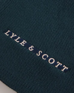 Lyle & Scott Lyle & Scott Logo Ribbed Scarf