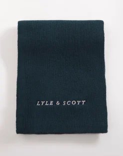 Lyle & Scott Lyle & Scott Logo Ribbed Scarf
