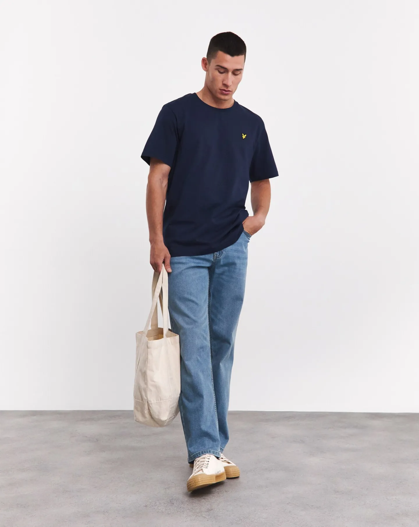 Lyle & Scott Lyle & Scott Plain Crew Neck T-shirt