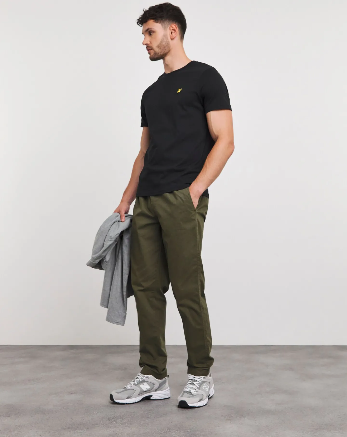 Lyle & Scott Lyle & Scott Plain Crew Neck T-shirt