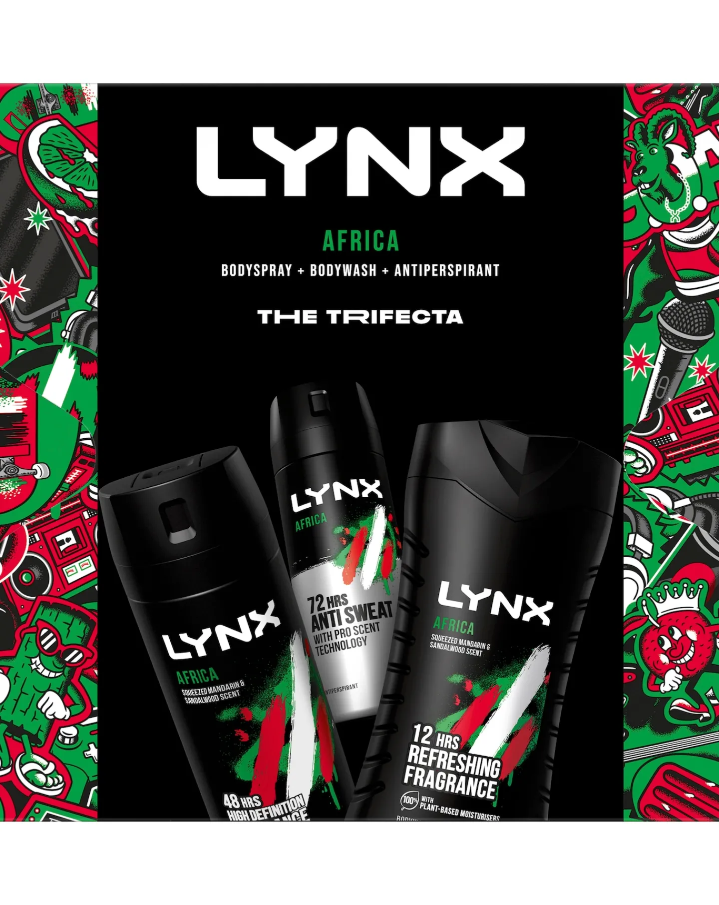 LYNX Africa Trio Gift Set