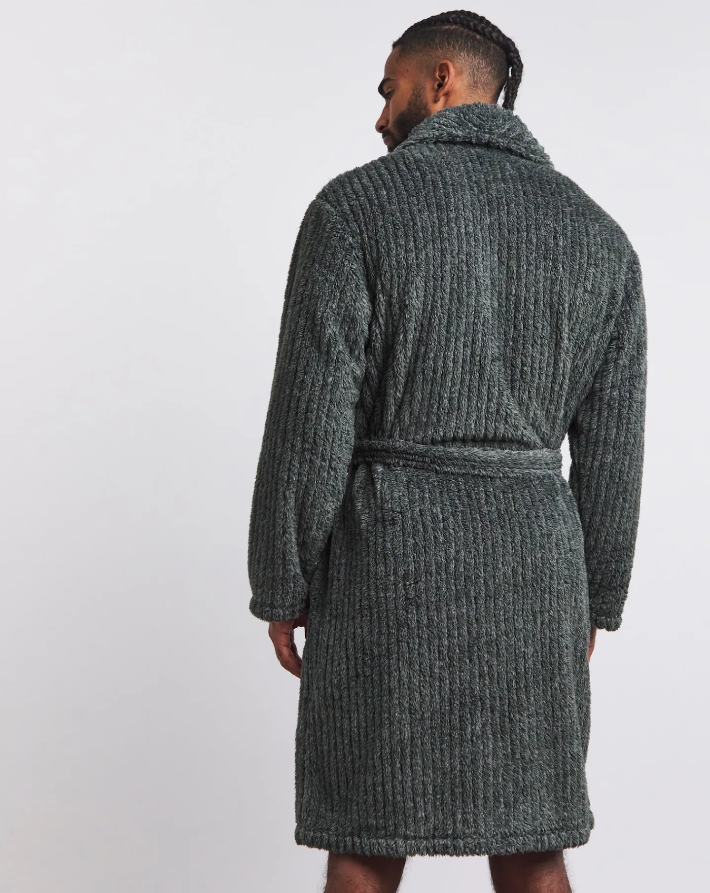 Jacamo Marl Clipped Dressing Gown