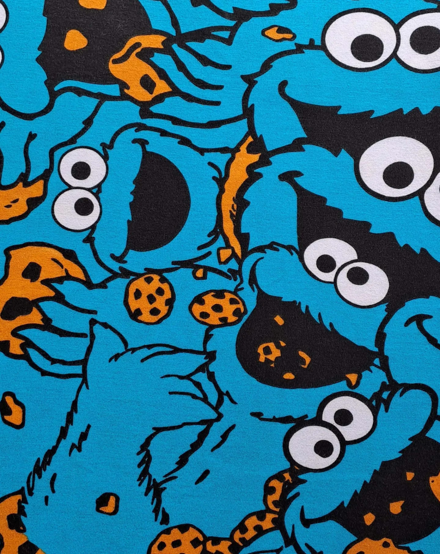 Licence Mens Cookie Monster Loungepant