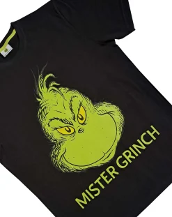 Licence Mens Grinch Lounge Tshirt