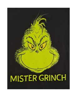 Licence Mens Grinch Lounge Tshirt