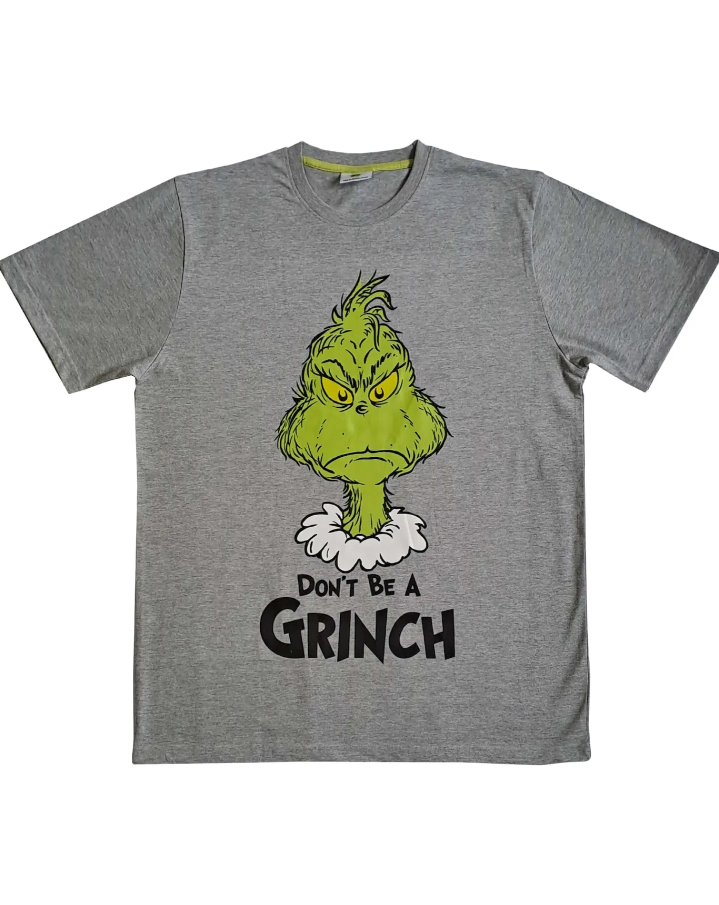 Licence Mens Grinch Lounge Tshirt