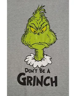 Licence Mens Grinch Lounge Tshirt