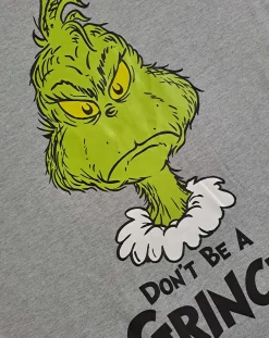 Licence Mens Grinch Lounge Tshirt