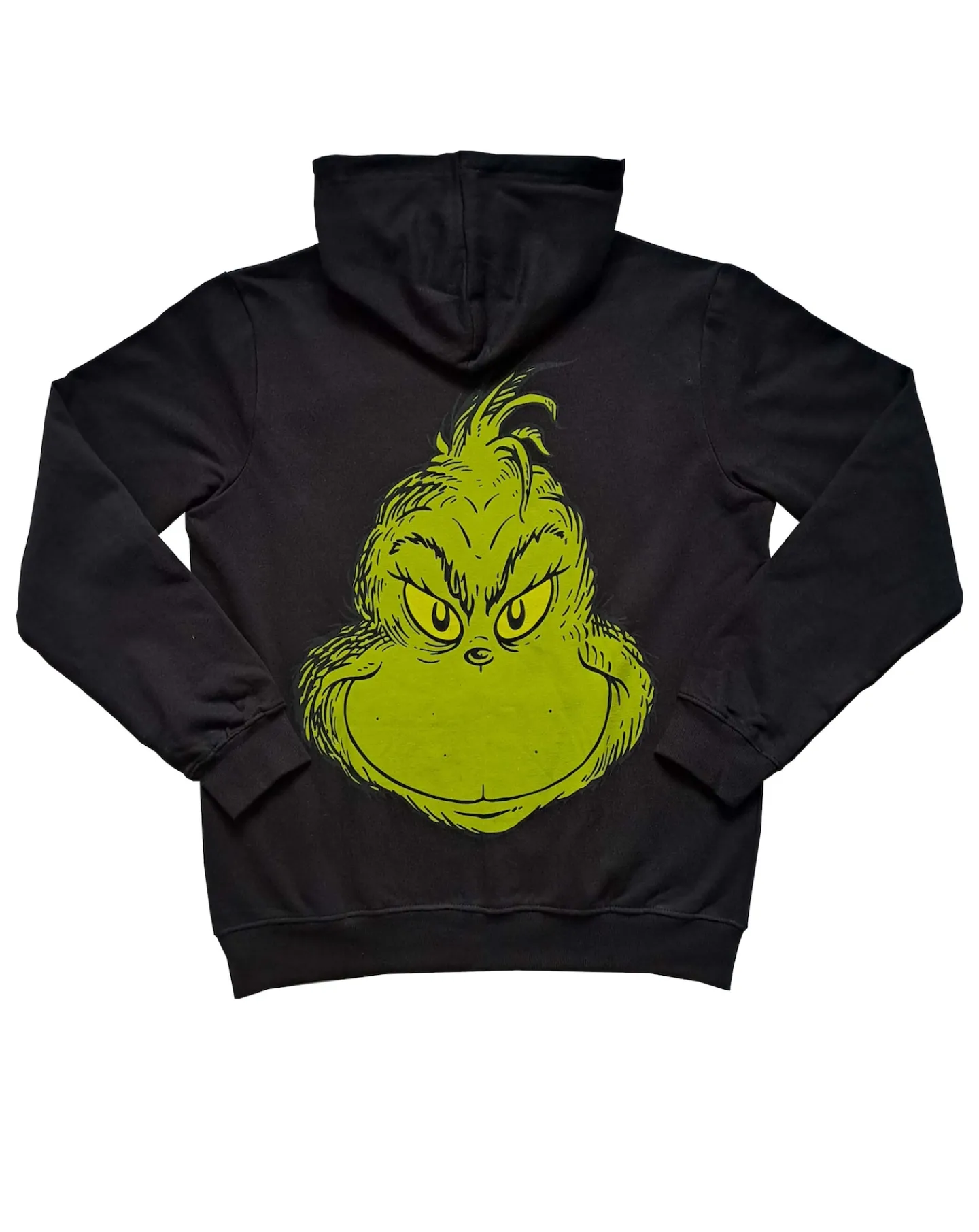 Licence Mens Mister Grinch Hoodie With Zip Front