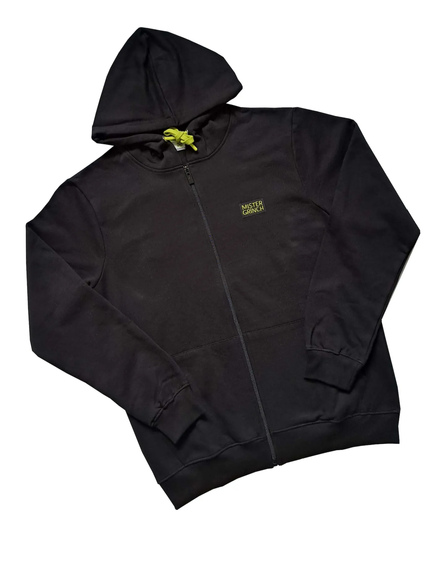 Licence Mens Mister Grinch Hoodie With Zip Front