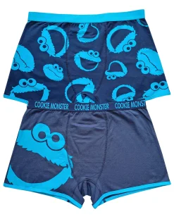 Licence Mens 2pk Cookie Monster Boxers