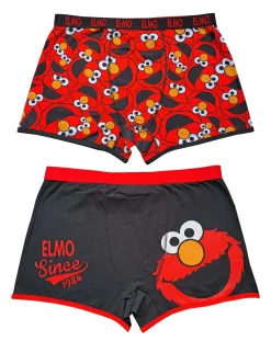 Licence Mens 2pk Elmo Boxers