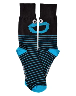 Licence Mens 5pk Sesame St Socks