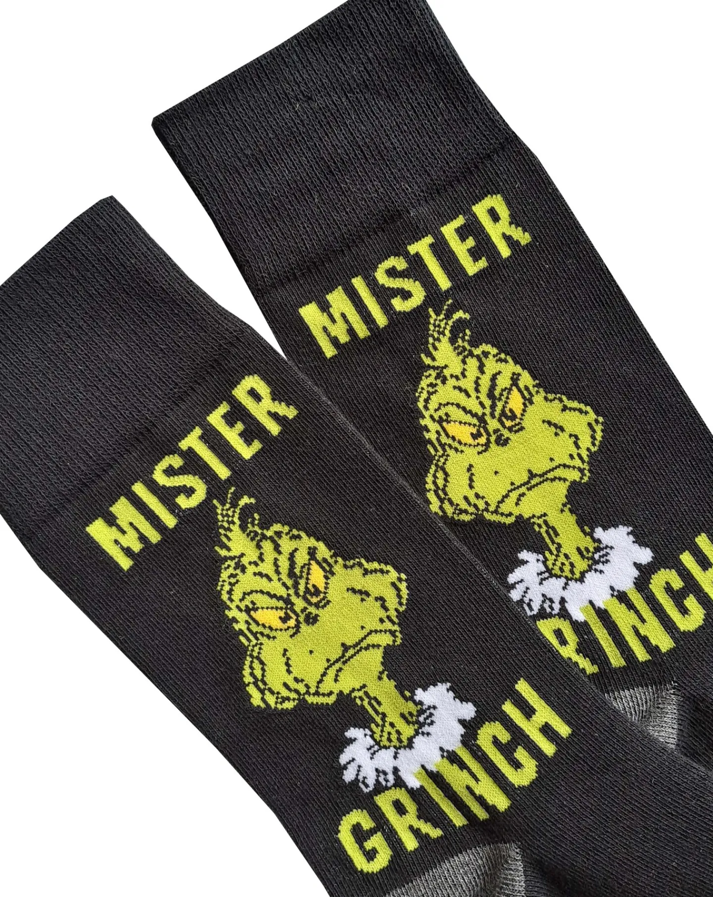 Licence Mens 4pk The Grinch Socks