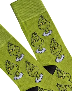Licence Mens 4pk The Grinch Socks