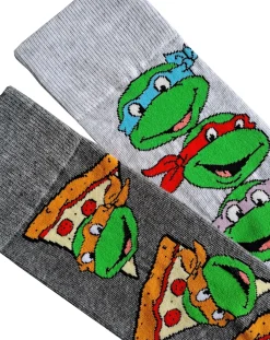 Licence Mens 4pk The Joker & Turtles Gift Socks