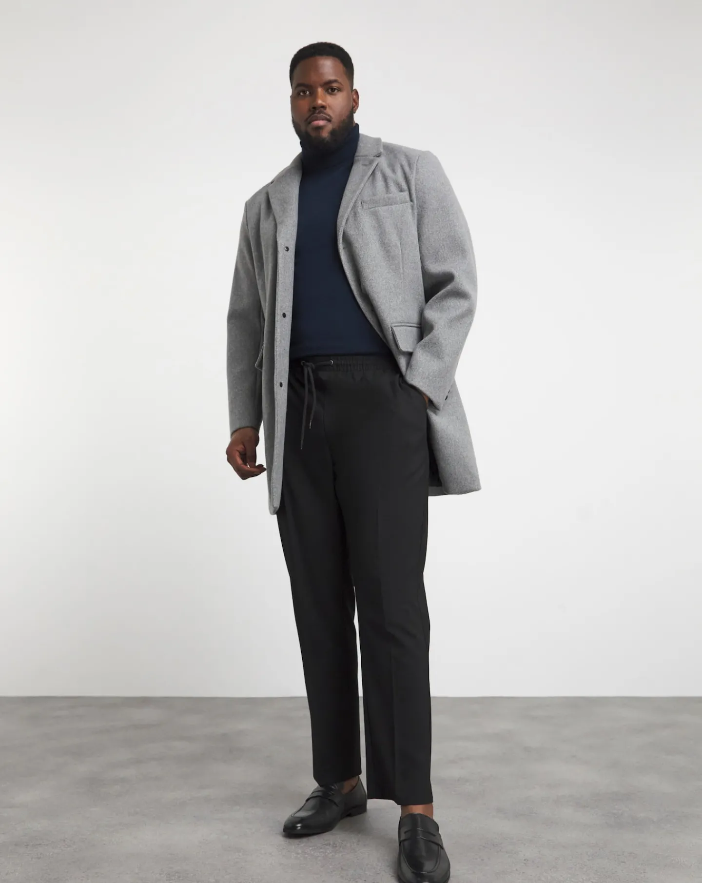 Jacamo Merino Wool Roll Neck Jumper