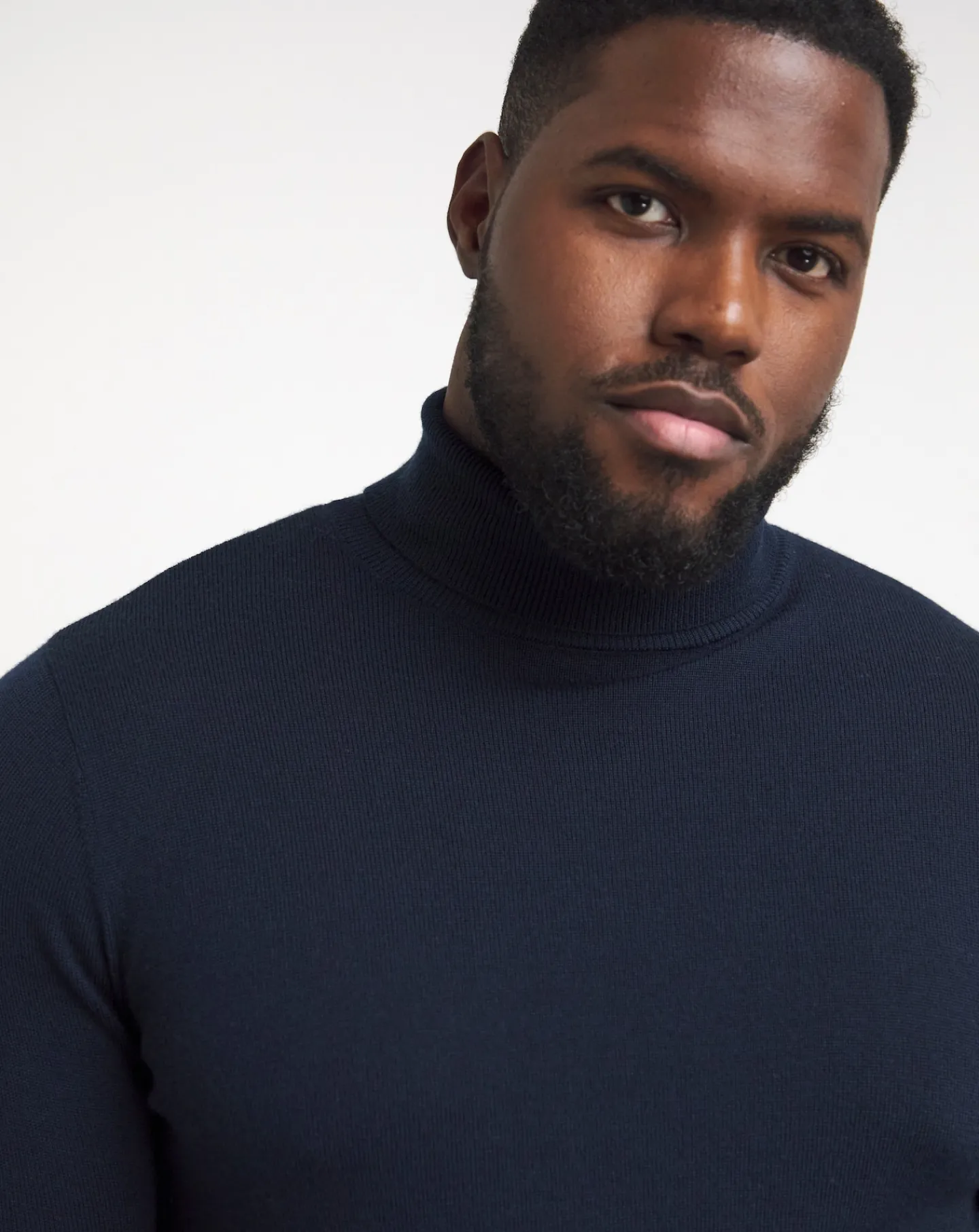Jacamo Merino Wool Roll Neck Jumper
